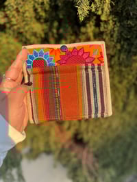 Image 2 of Handmade Wallet- Ivory border