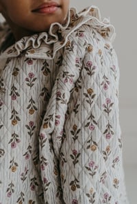 Image 11 of Veste VIVI fleurs enfant 