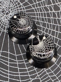 Image 2 of Preserved Web Guitar potentiometer knobs x2 - Set 3
