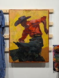 Image 6 of The Joy Of Resistance - 18x24" Acrylic on wood panel