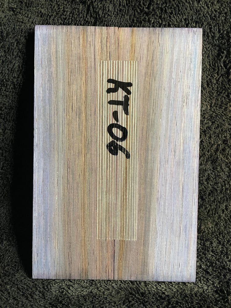 Image of Kiaat Wood Knife Scales KT-06