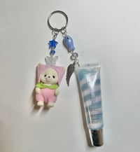 Image 4 of calico critter lipgloss keychains
