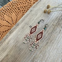 Image 1 of Timber earrings - Desert no.1