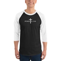 Image 1 of John 3:16 Raglan Shirt