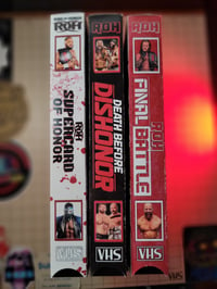 Image 1 of Ring Of Honor 2022 VHS Set