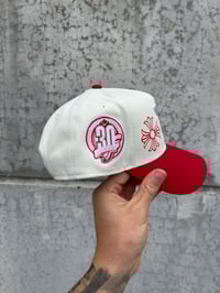 Image 5 of PINK BRIM MULTI TONE TORONTO BLUEJAYS A FRAME CUSTOM