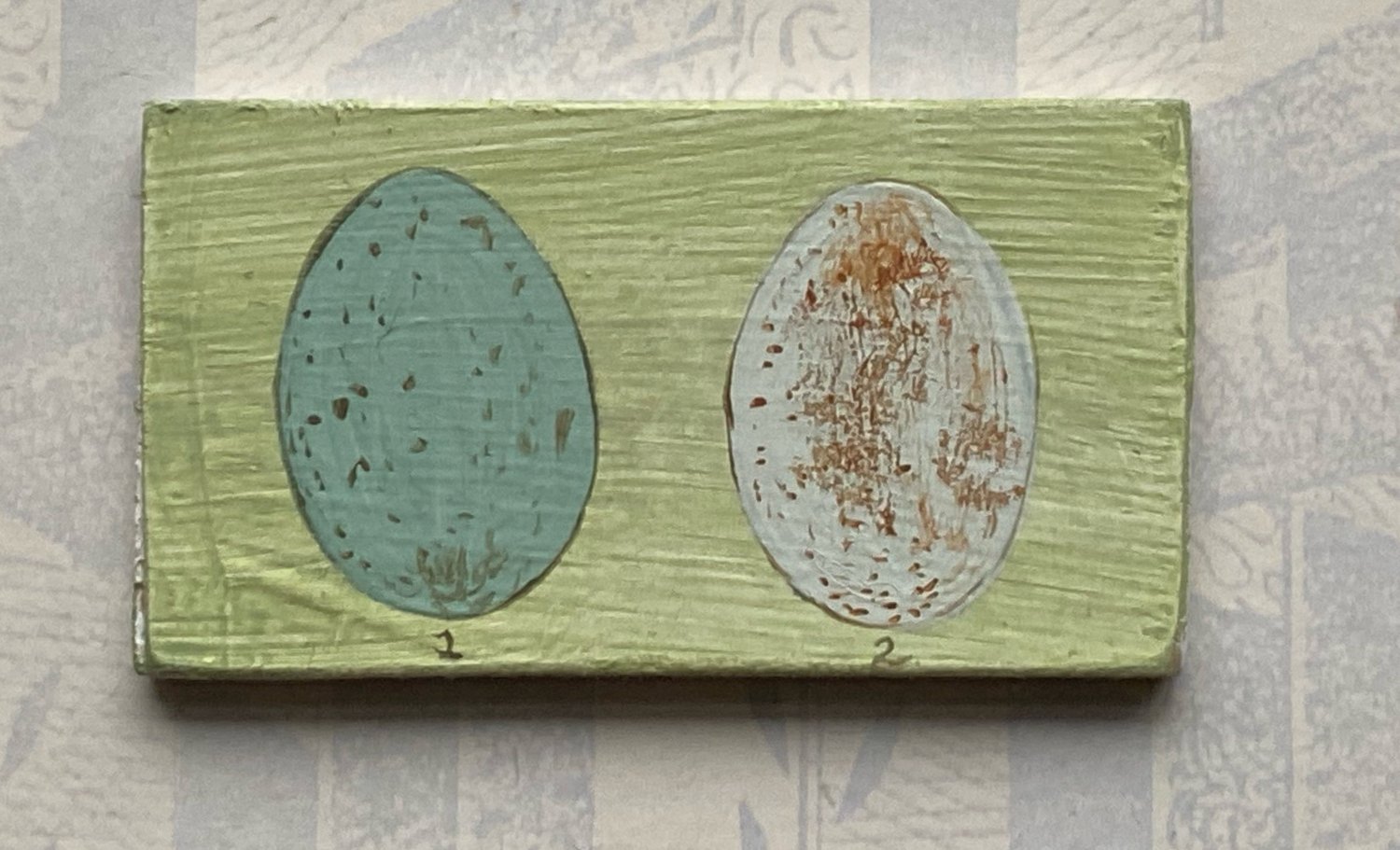 Image of Miniature egg painting A