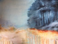 Image 1 of "The Edge of Winter" original oil painting on canvas