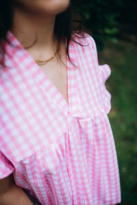 Image 4 of Blouse Roma [Vichy rose]