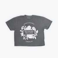 Image 1 of Cropped Flower Logo T-Shirt