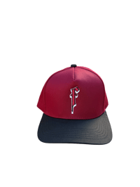 Image 1 of Burgundy F SnapBack