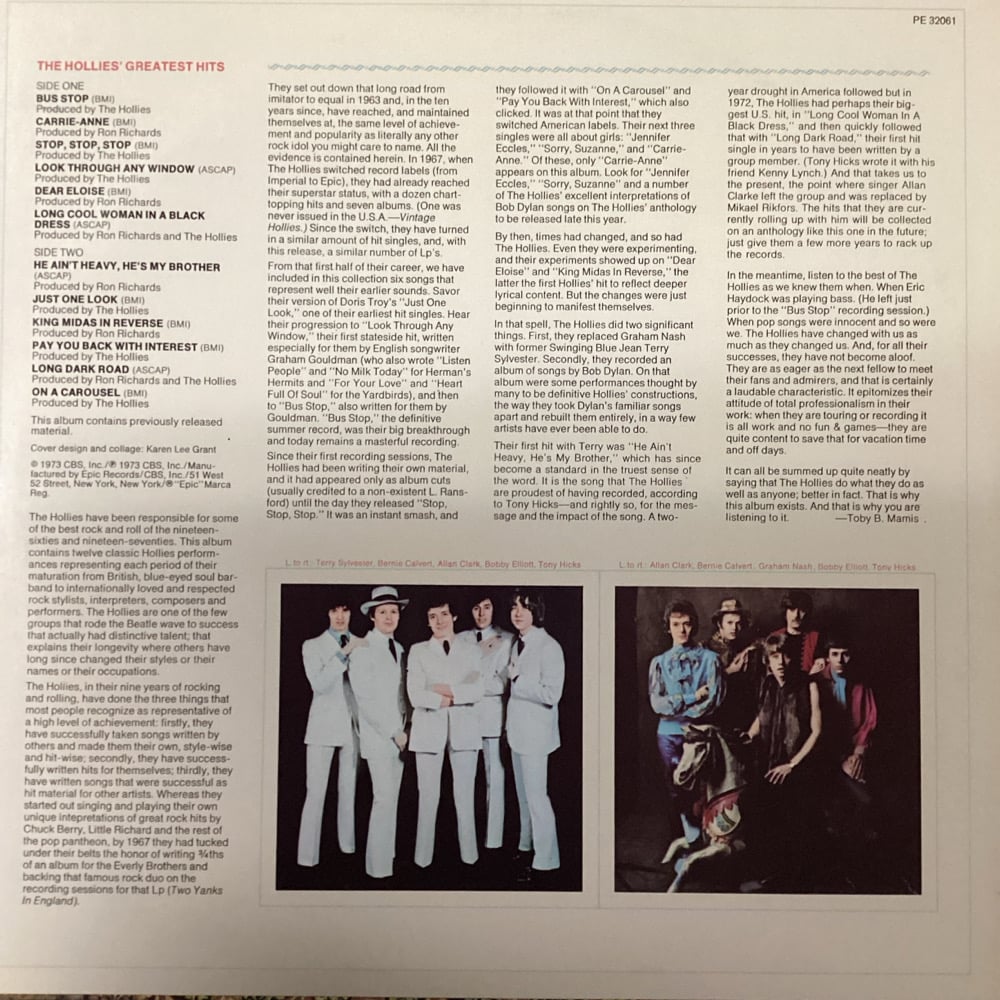 The Hollies - The Hollies’ Greatest Hits