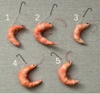 Image 5 of Spun cotton shrimp ornaments 