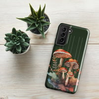 Image 23 of Beautiful Watercolor Red Fungus Mushroom Colorful Tough case for Samsung®