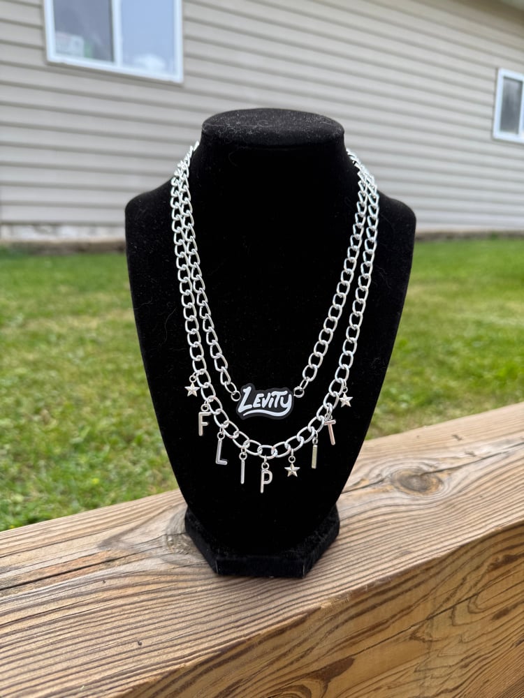 Image of Levity Flip It Inspired Necklace
