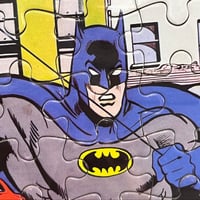 Image 2 of Batman and Robin 80-piece jigsaw by Hestair, 1981. With box. 