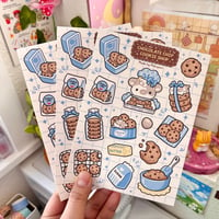 Image 3 of Chocolate Chip Cookies Sticker Sheet