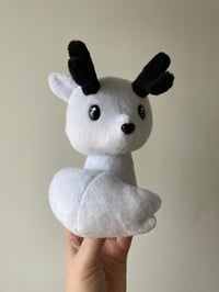 Image 3 of Twig the Deer-Fox Art Plushie - Made To Order.