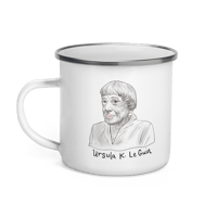 Image 1 of Ursula K Le Guin Enamel Mug