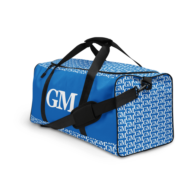 Blue Gm Duffle bag