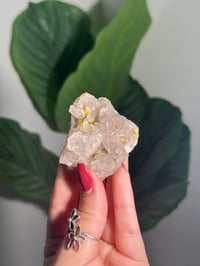 Image 1 of NATURAL EXPOSED RUTILE SMOKEY QUARTZ POINT -BRAZIL- M