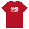 Jesus Loves Twerkers - Red