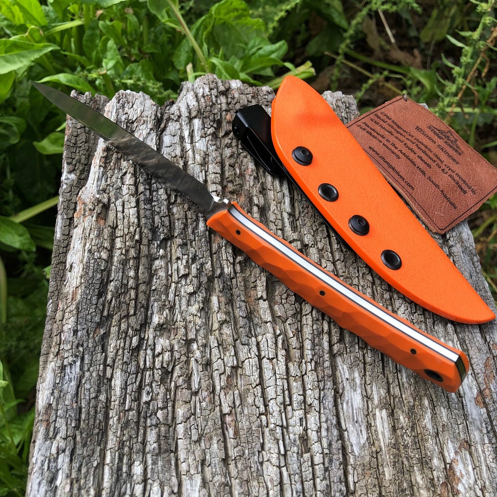 Image of 105mm Skinner Orange G10 Magnacut