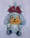 Image of Silver the Hedgehog Plush Keychain