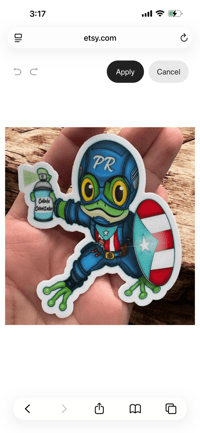 Image 4 of Original artwork stickers - Professionally printed -  Collectible
