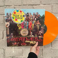 The Beatles –Sgt. Pepper's Lonely Hearts Club Band -1978 limited French press LP on yellow vinyl!