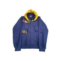 Image 6 of Hooded Contrast Chore Jacket