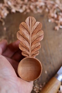 Image 5 of Oak Leaf ~ Coffee Scoop 