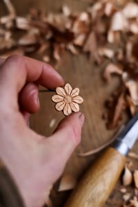 Image 7 of Daisy Flower- Pendant Necklace 