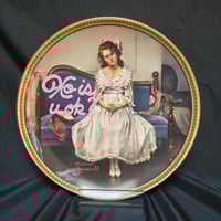 Image 3 of Ho Is U OK Plate Pink