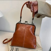 Image 2 of Faux Leather Crossbody