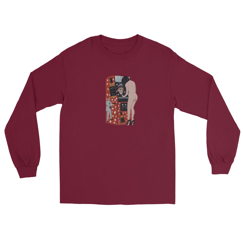 Image of BURROUGHS ARCADE GAME LONG SLEEVE SHIRT