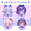 25ji Candy Wavy Acrylic Charms