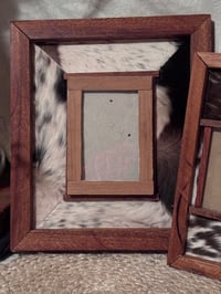 Image 3 of Cow Hide Photo Frames 
