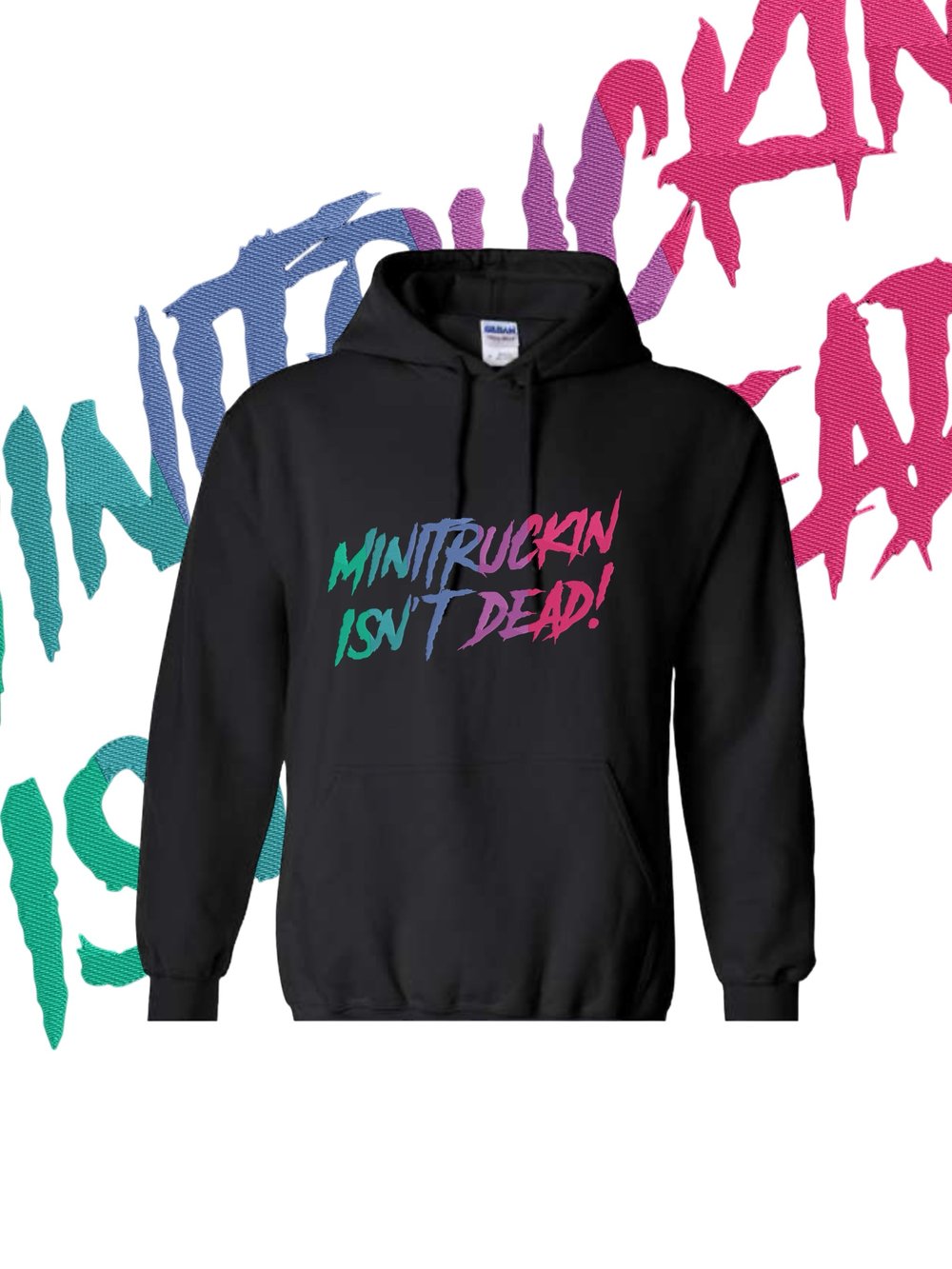 Image of Embroidered MTID Hoodie
