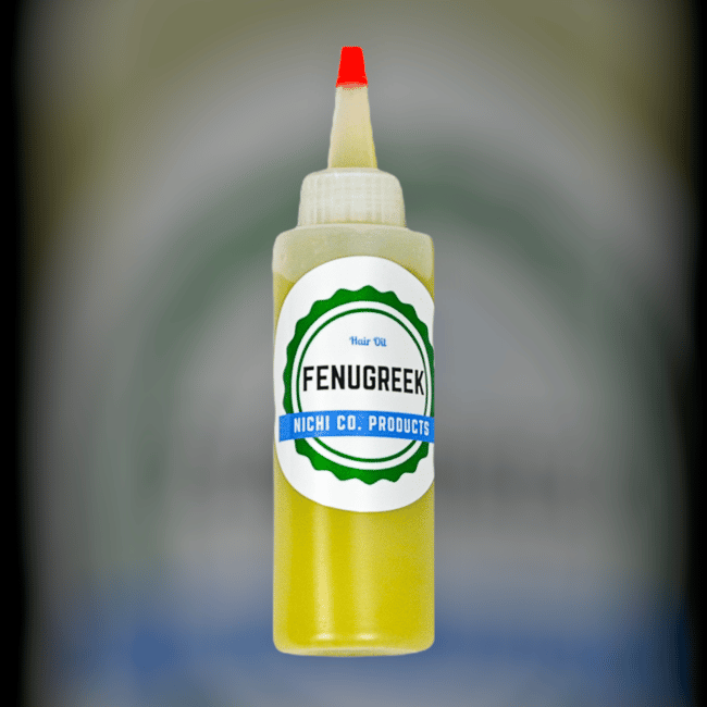 Fenugreek Hair Oil 4oz Nichi CO. Products