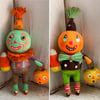 Goblin with Candy Corn and Jack O' Lantern