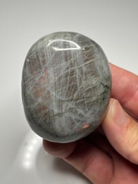 Image 3 of Sunset Labradorite Palm Stone #3009