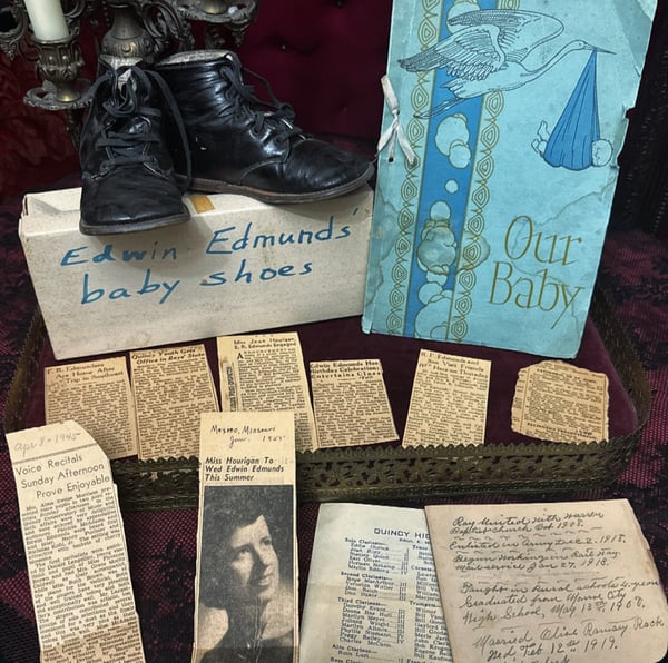 Image of Ephemera of Edwin Edmunds Early Life