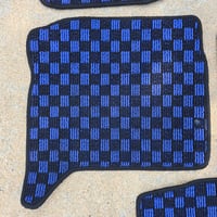 Image 3 of Toyota Hilux Surf / 4Runner 3rd Gen Checkered Floor Mats