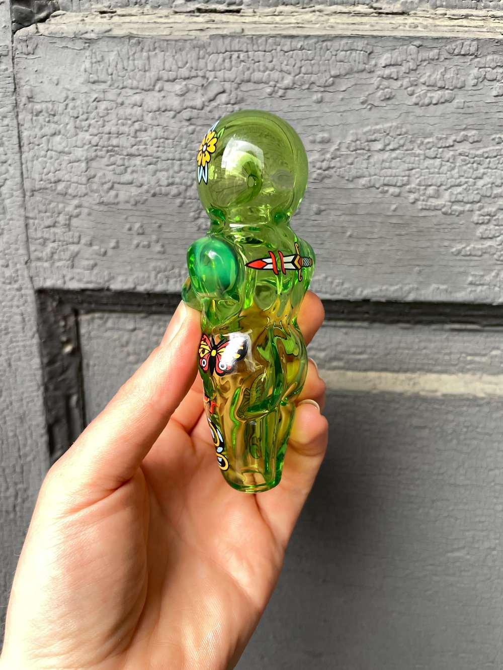 Bright Green Body Pipe Mini