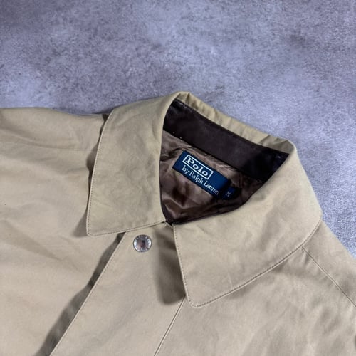 Image of 1990s Polo Ralph Lauren Trench Coat, Size Large