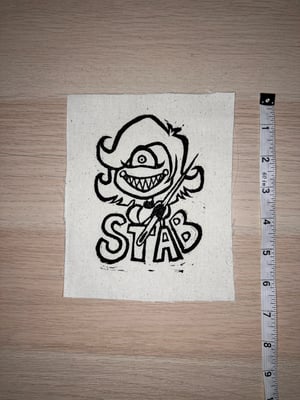 Image of Niftty hand sew canvas patch