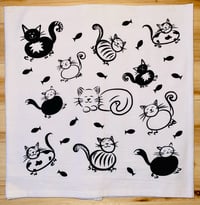 Image 1 of 'Sky Cats’ Towel