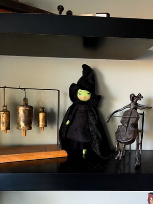 Image of Elphaba Inspired Small Art doll