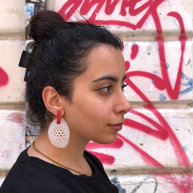 Orecchini Demo Lens barretta